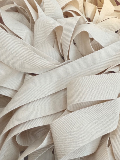 Sangle en coton écrue